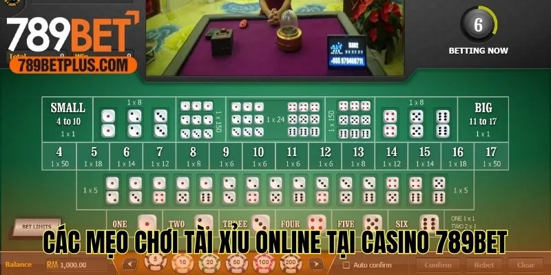 Khám phá các mẹo chơi tài xỉu online tại casino 789bet